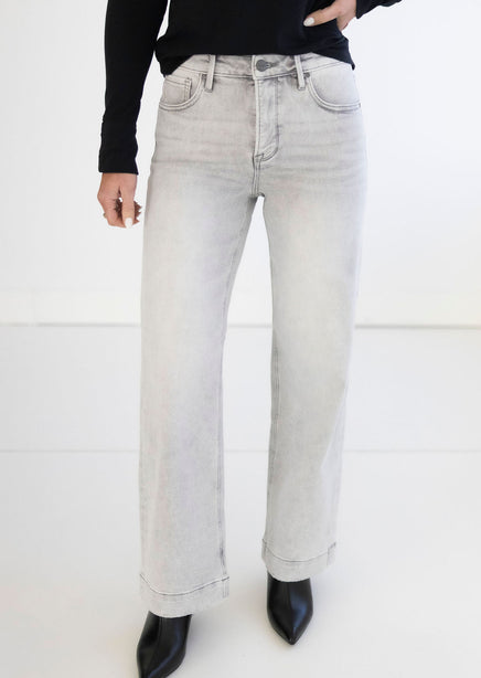 Sabrena Risen Wide Leg Jeans product view