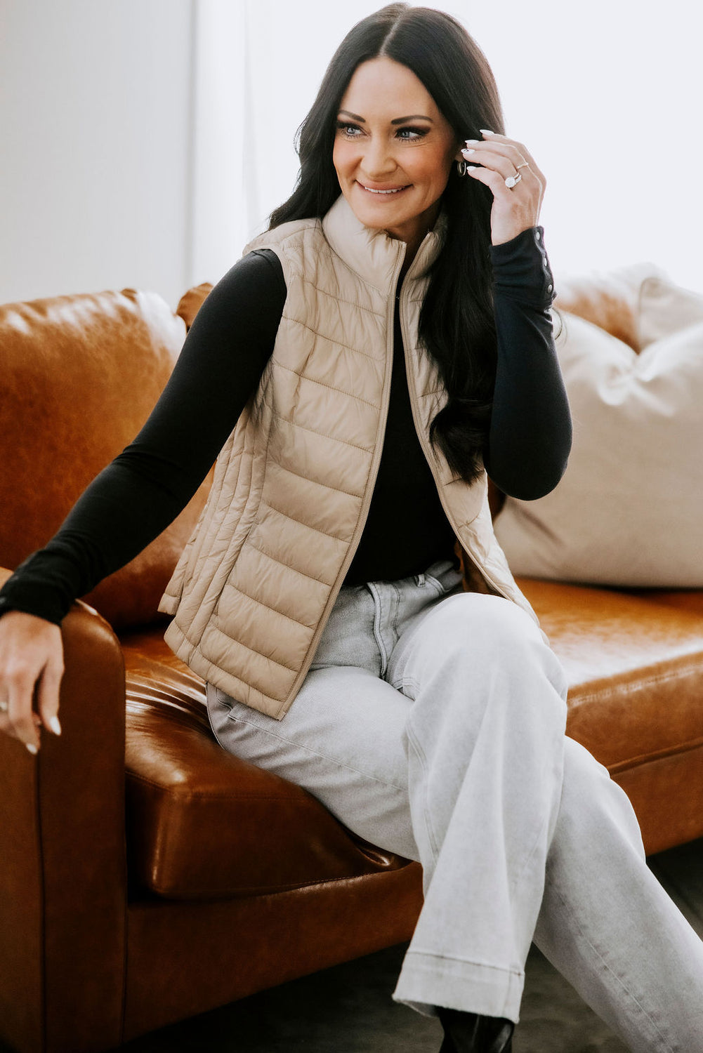 Addisyn Lightweight Puffer Vest