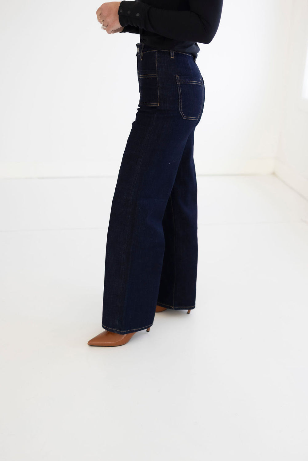 Carrie Mica Wide Leg Jeans
