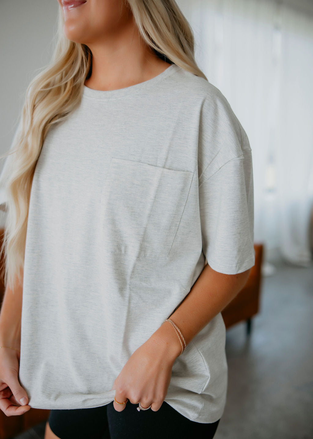 Lauren Pocket Tee by Lily & Lottie