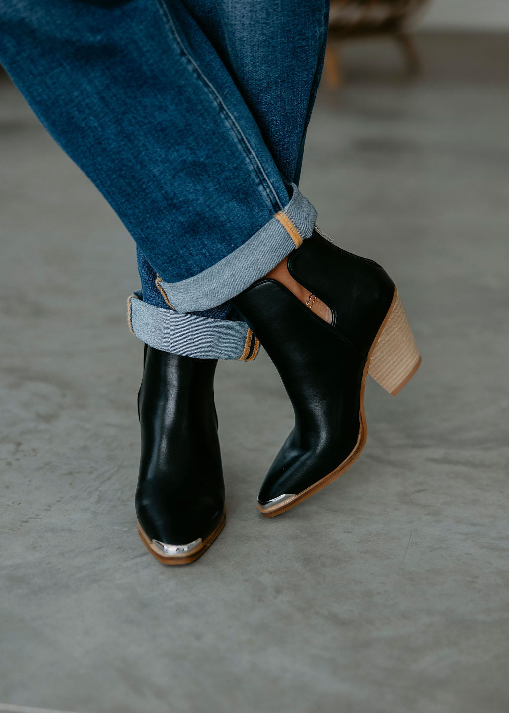 Antonia Western Booties