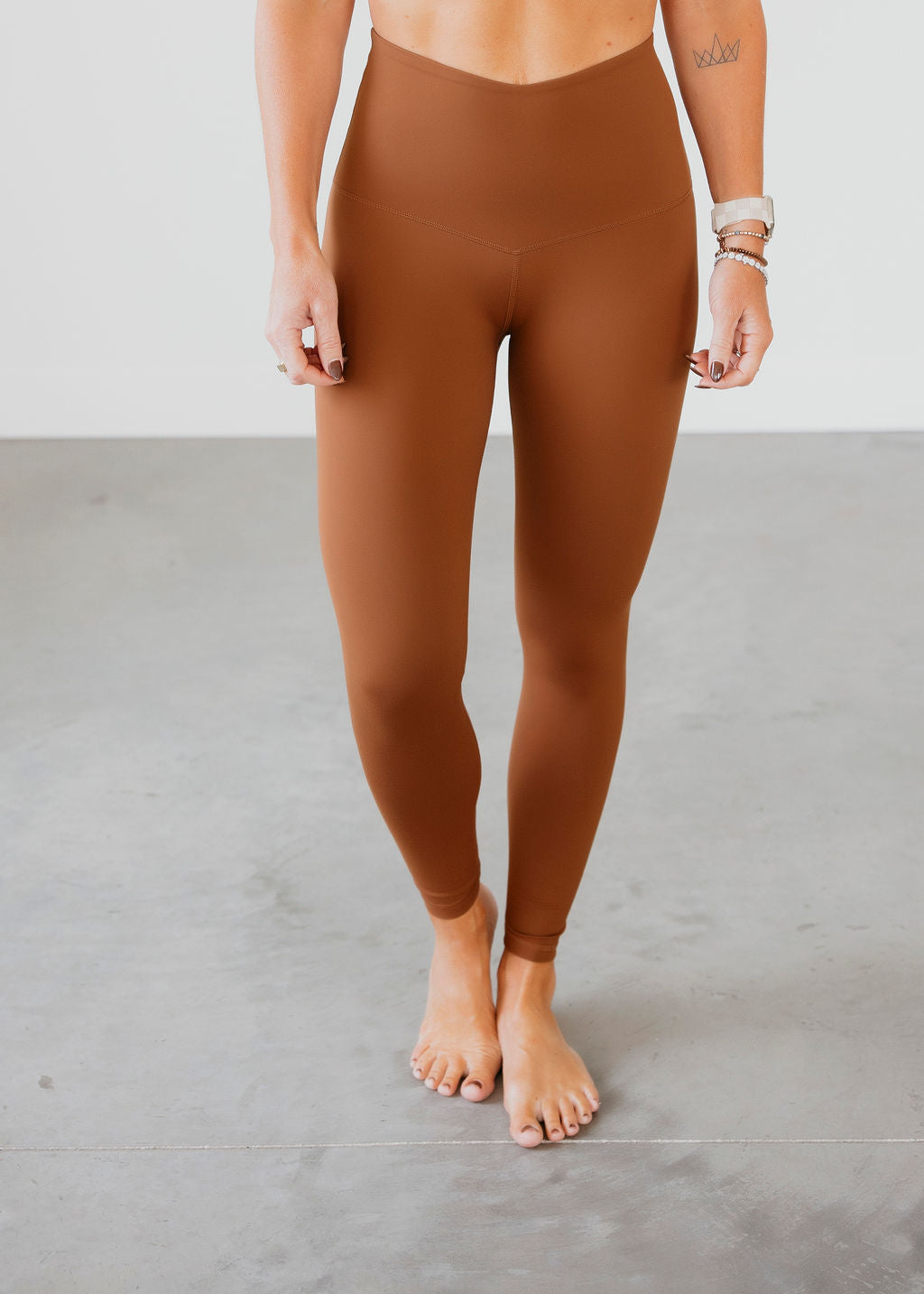 image of Langford V Waist Leggings by Lily & Lottie