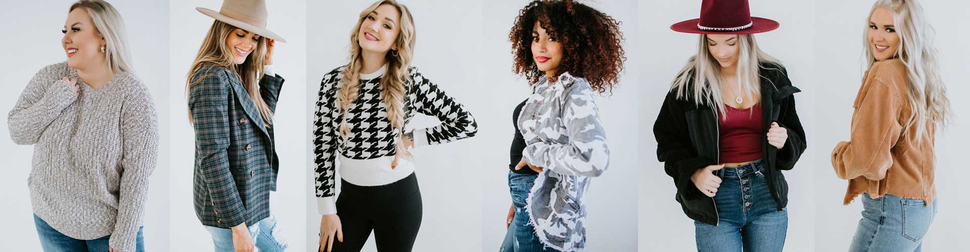 Women wearing trendy clothes from Lauriebelles