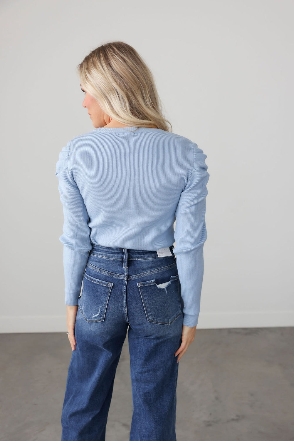 Darcie Puff Sleeve Sweater