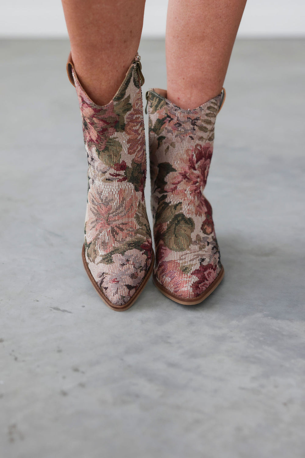 Maeve Tapestry Booties