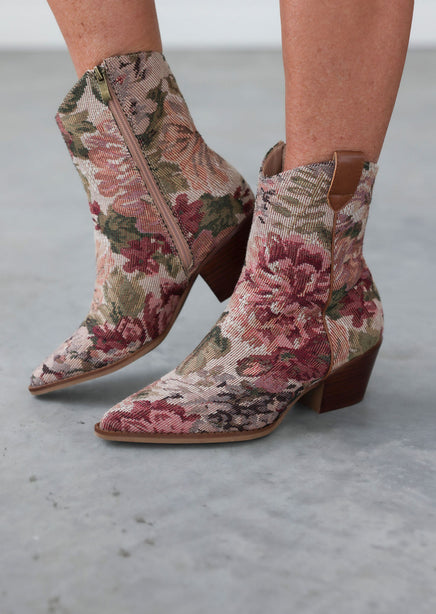 Maeve Tapestry Booties product view