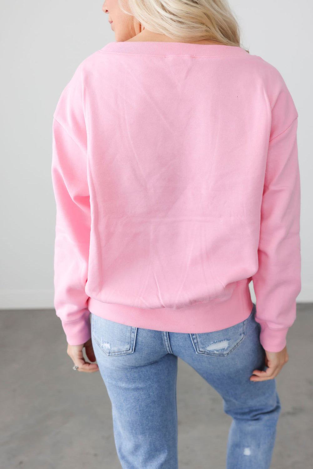 Beckham Off Shoulder Sweatshirt