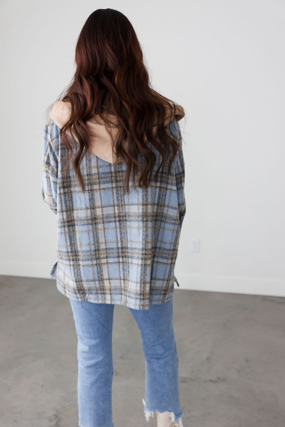 Noelle Hooded Plaid Shacket