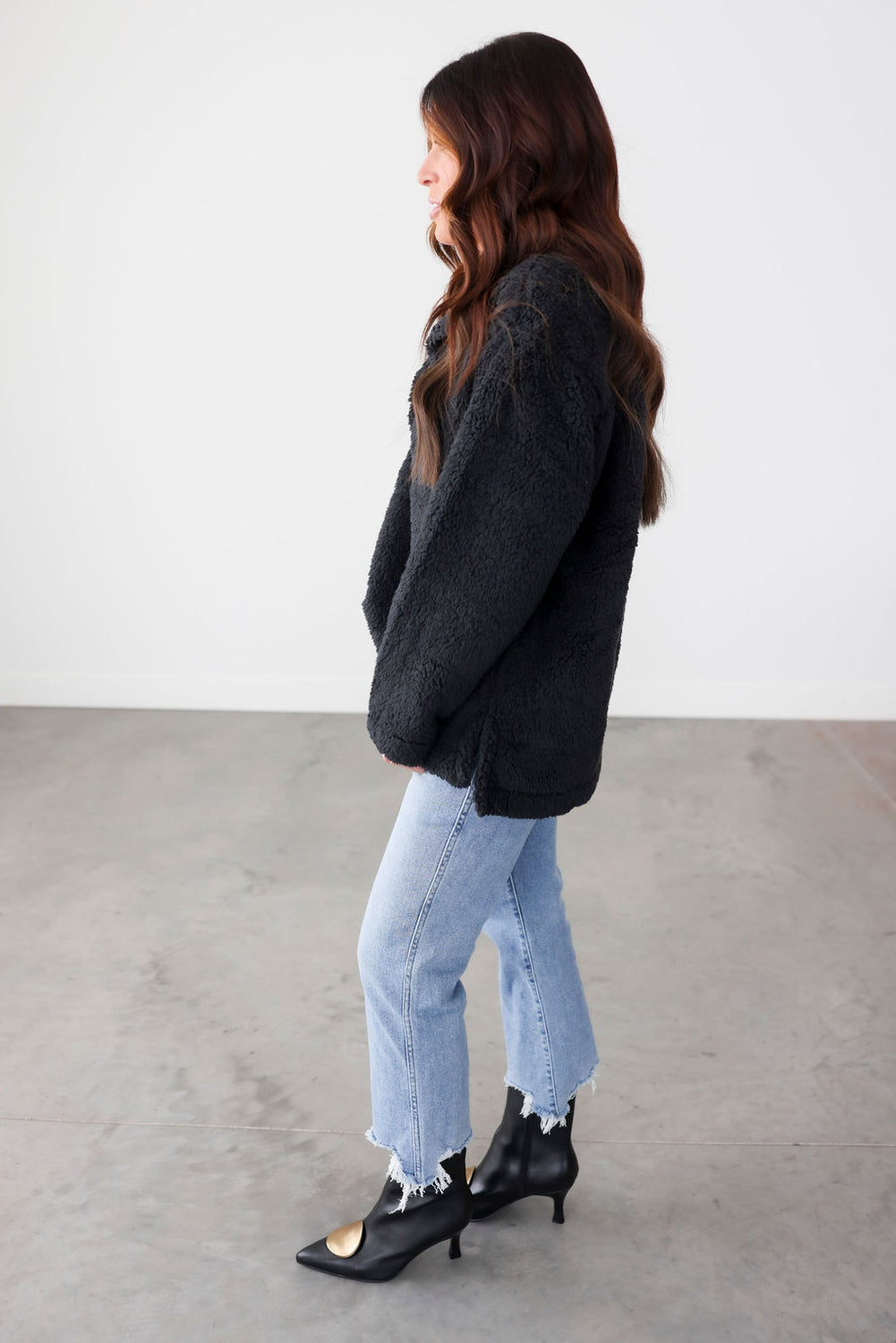 Jerika Sherpa Pullover