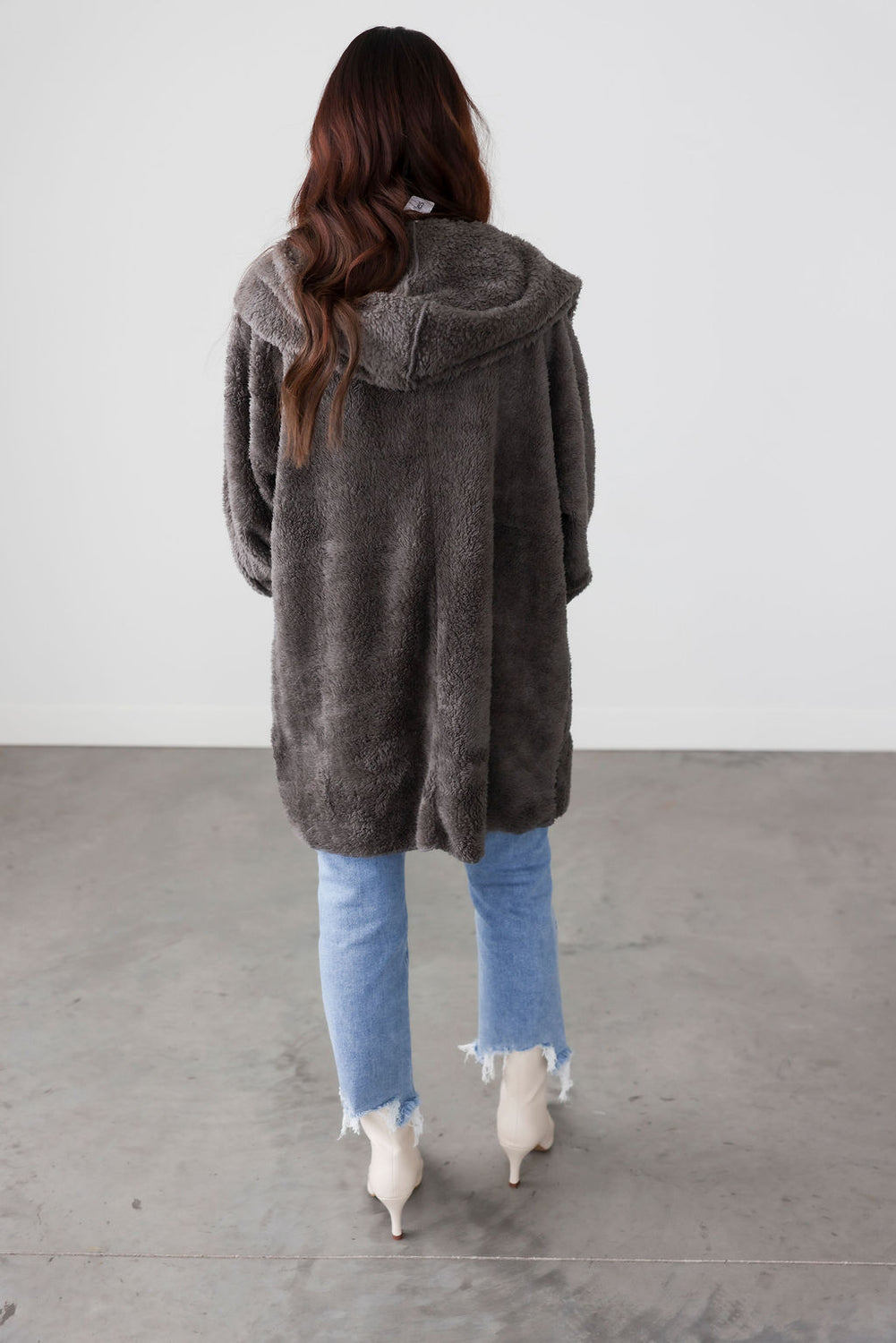 Mari Fur Hooded Cardigan