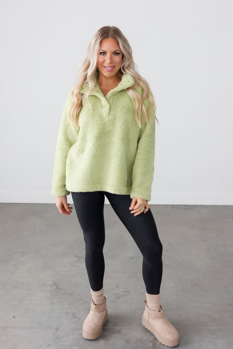 Jerika Sherpa Pullover