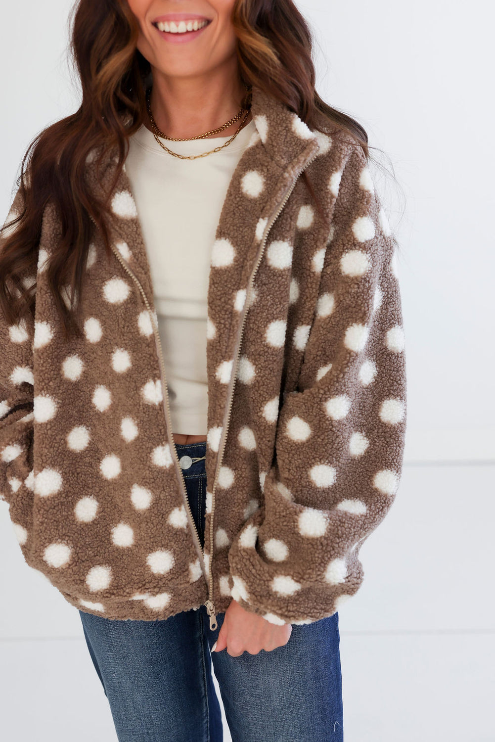 Dottie Teddy Zip Jacket
