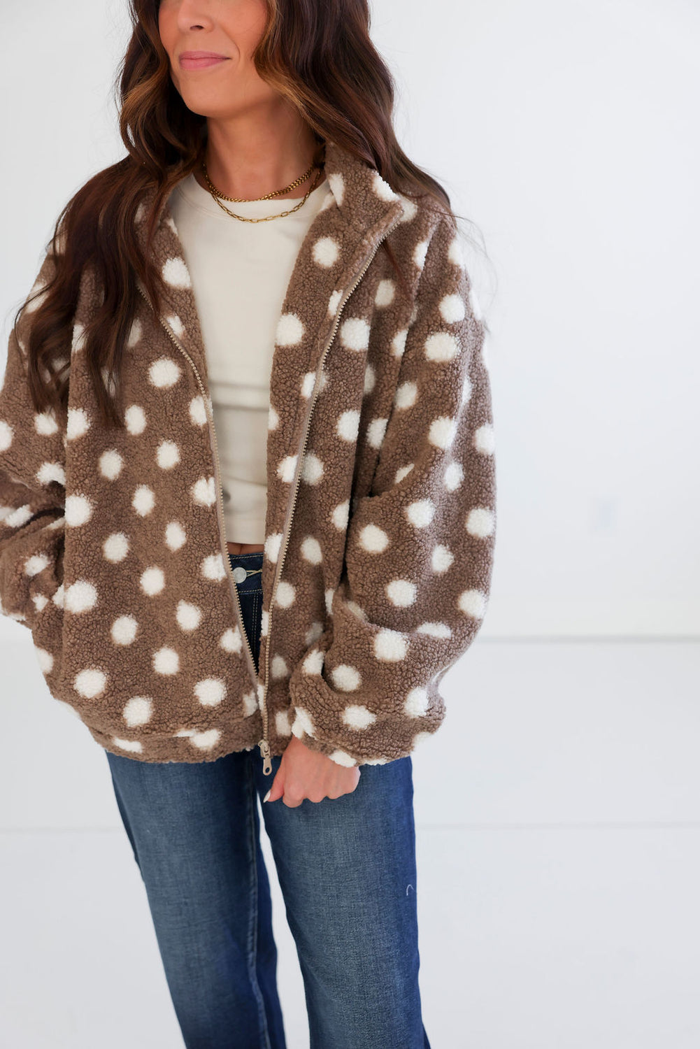 Dottie Teddy Zip Jacket