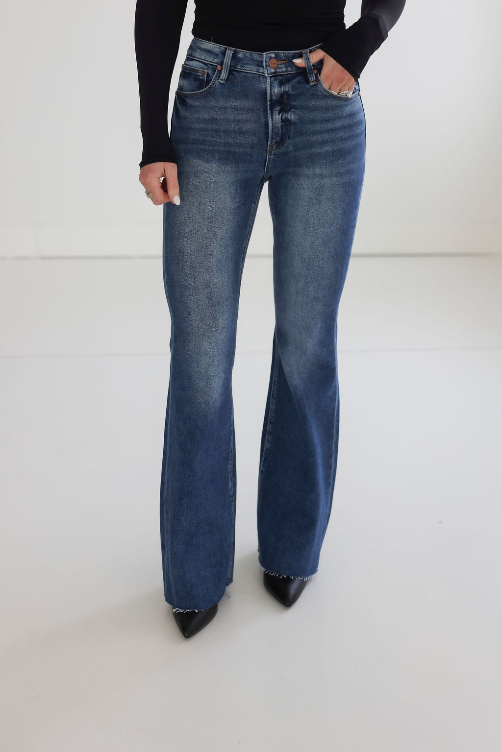 image of Daphne Risen Flare Jean