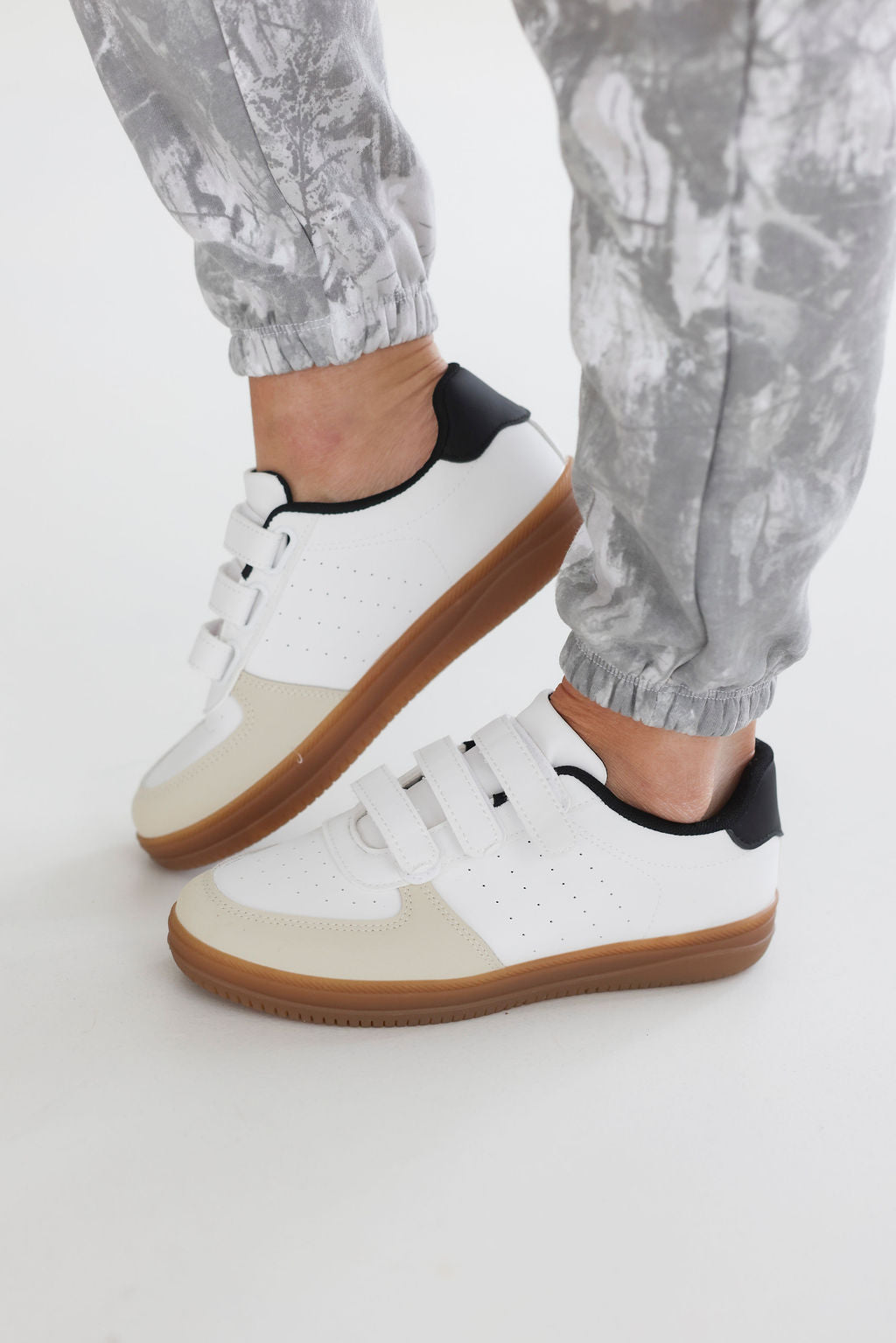 image of Giana Velcro Strap Sneakers