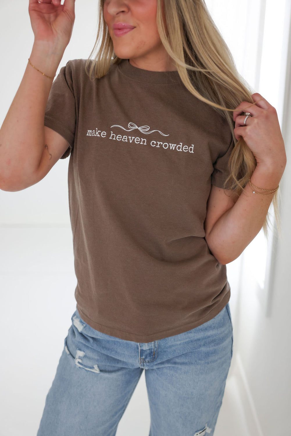 Make Heaven Crowded Graphic tee
