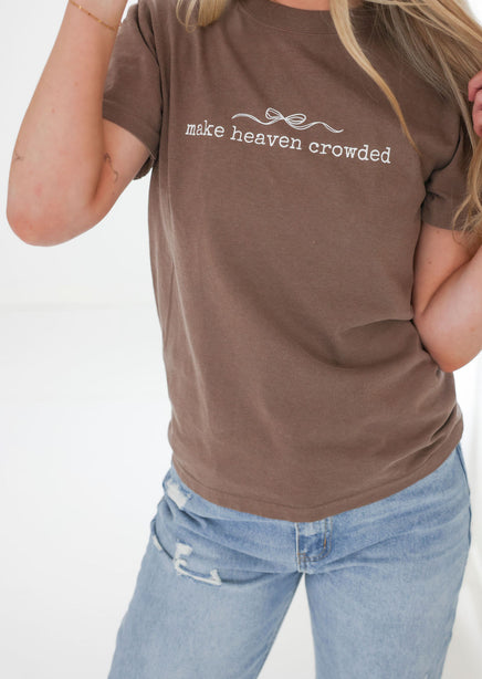 Make Heaven Crowded Graphic tee product view