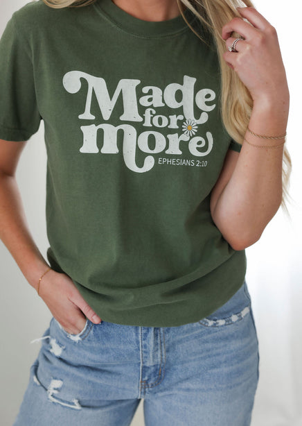Made For More Graphic Tee product view