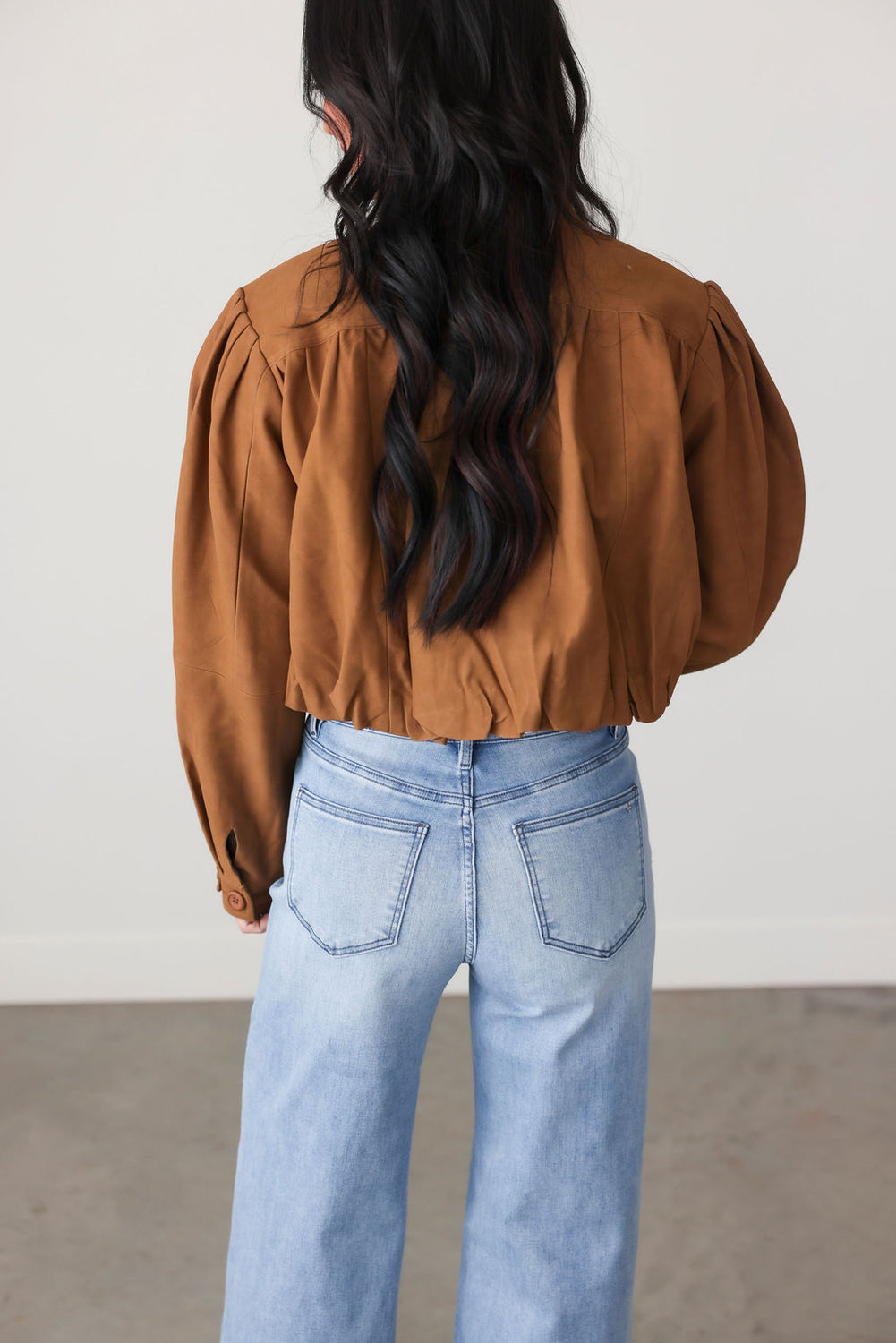 Kaylen Bubble Crop Jacket