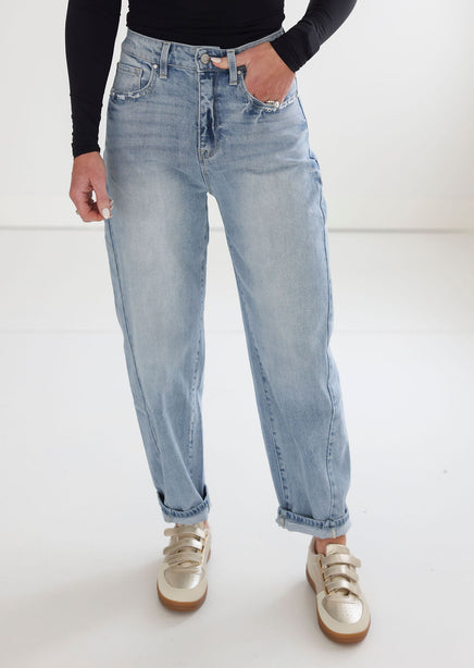 Madi Petra Barrel Leg Jeans product view