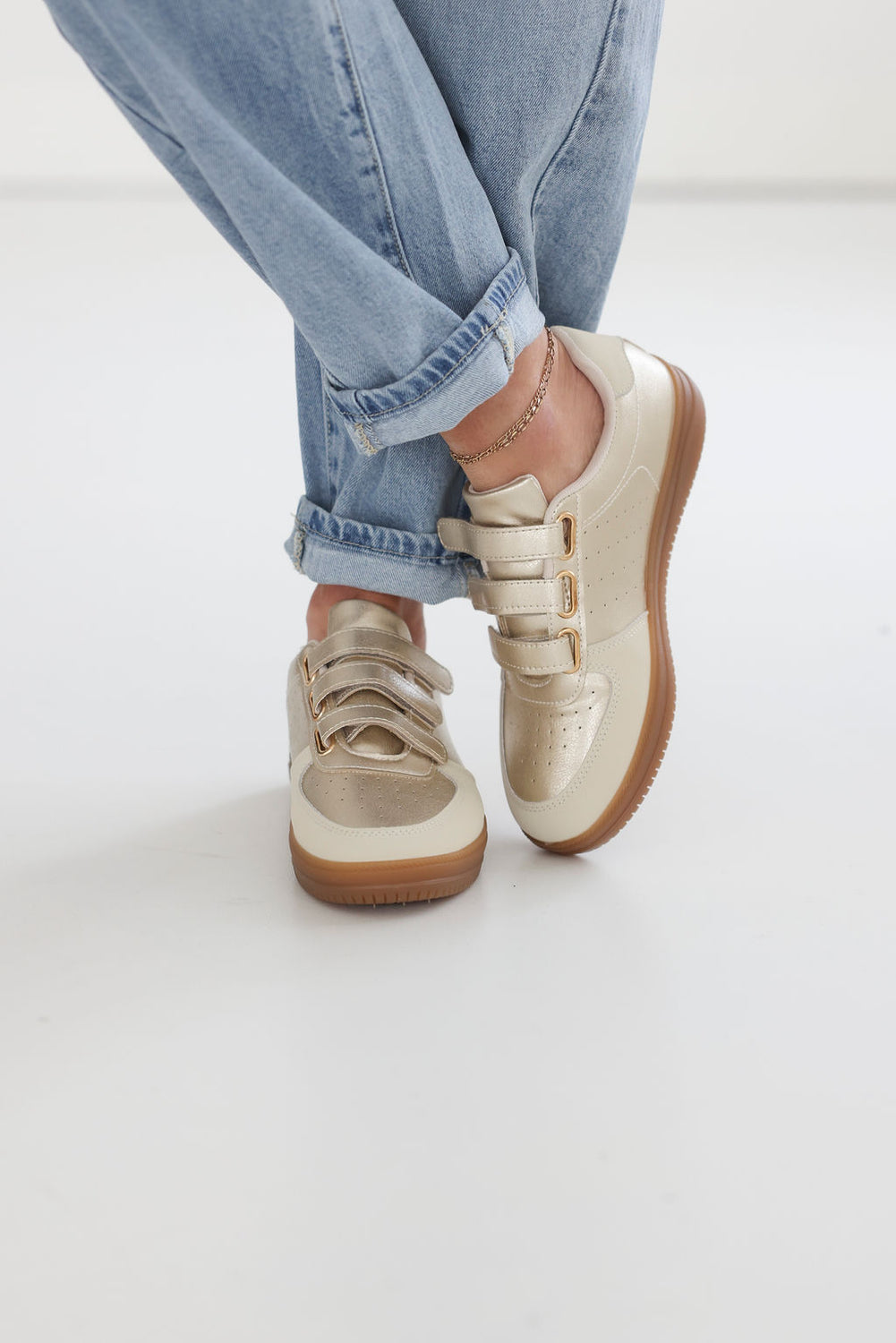 Giana Velcro Strap Sneakers