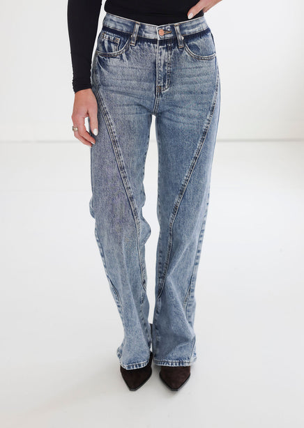 Quen Saige Straight Jean product view