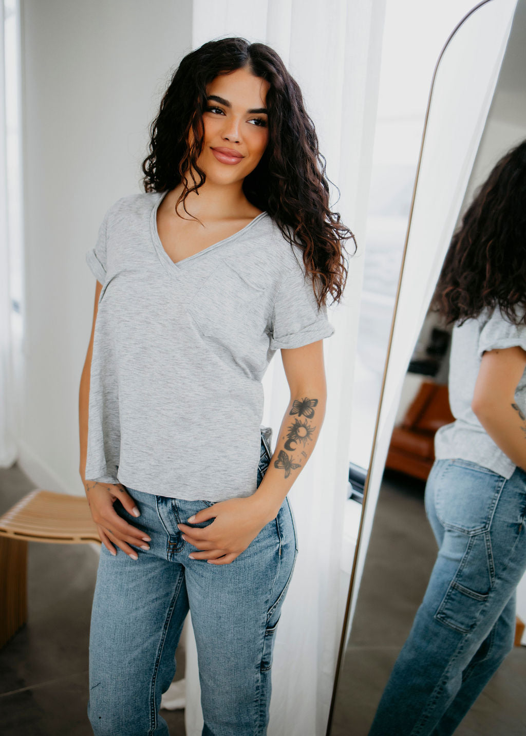 image of Zoie V-Neck Top