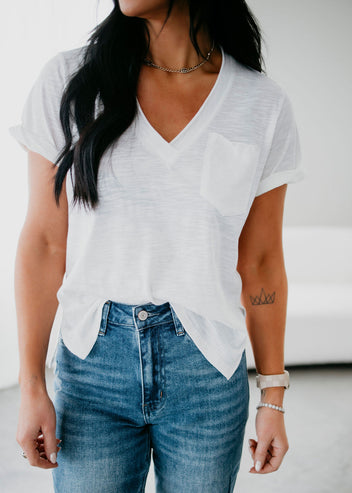 Zoie V-Neck Top