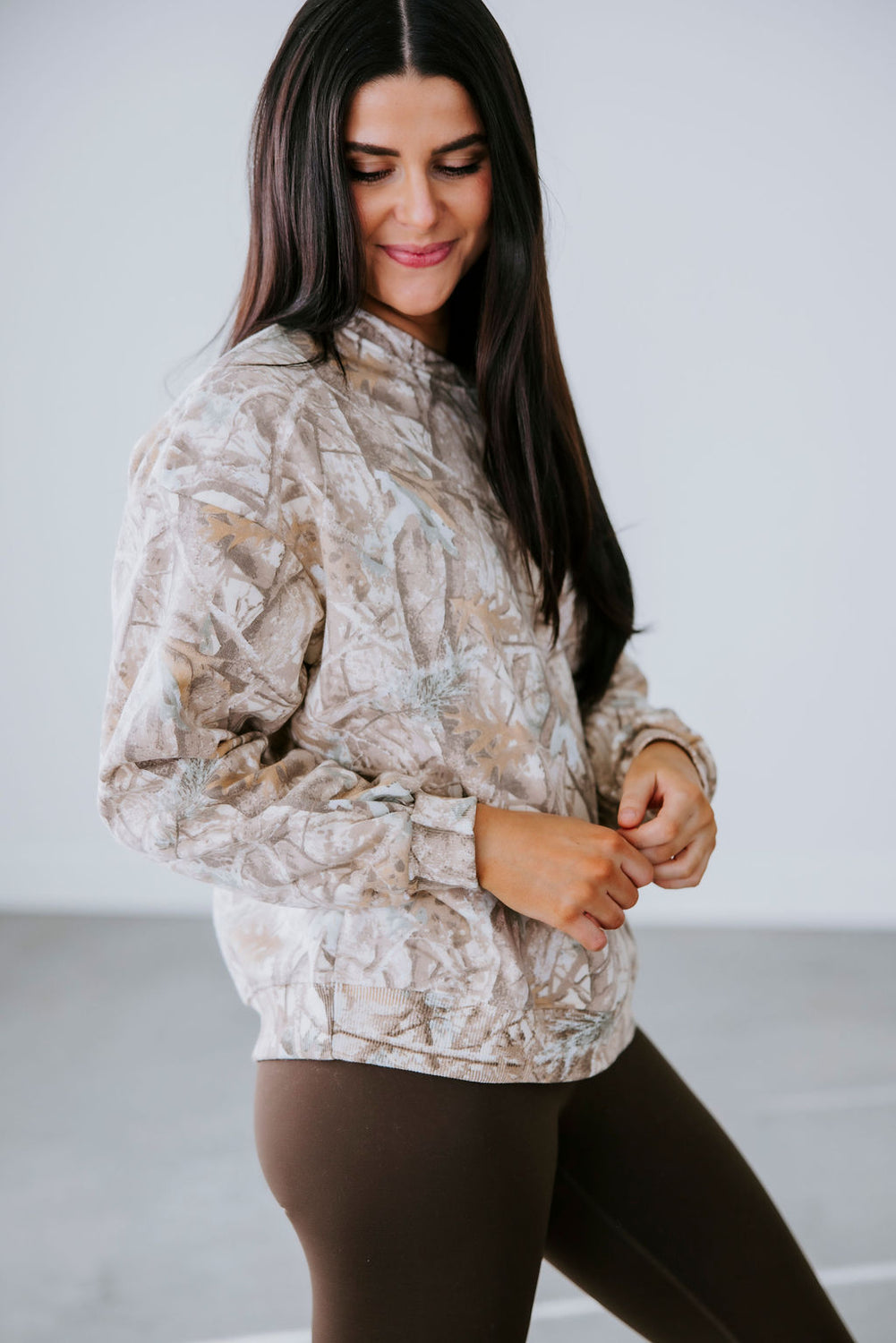 Buttercream Camo Crew by Lily & Lottie