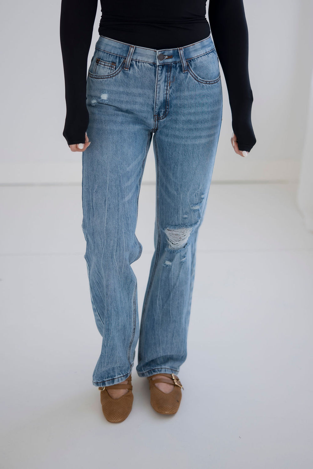 Carmen Saige Straight Jean