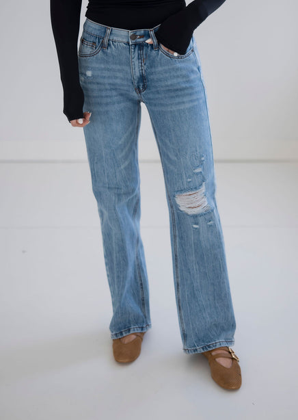 Carmen Saige Straight Jean product view