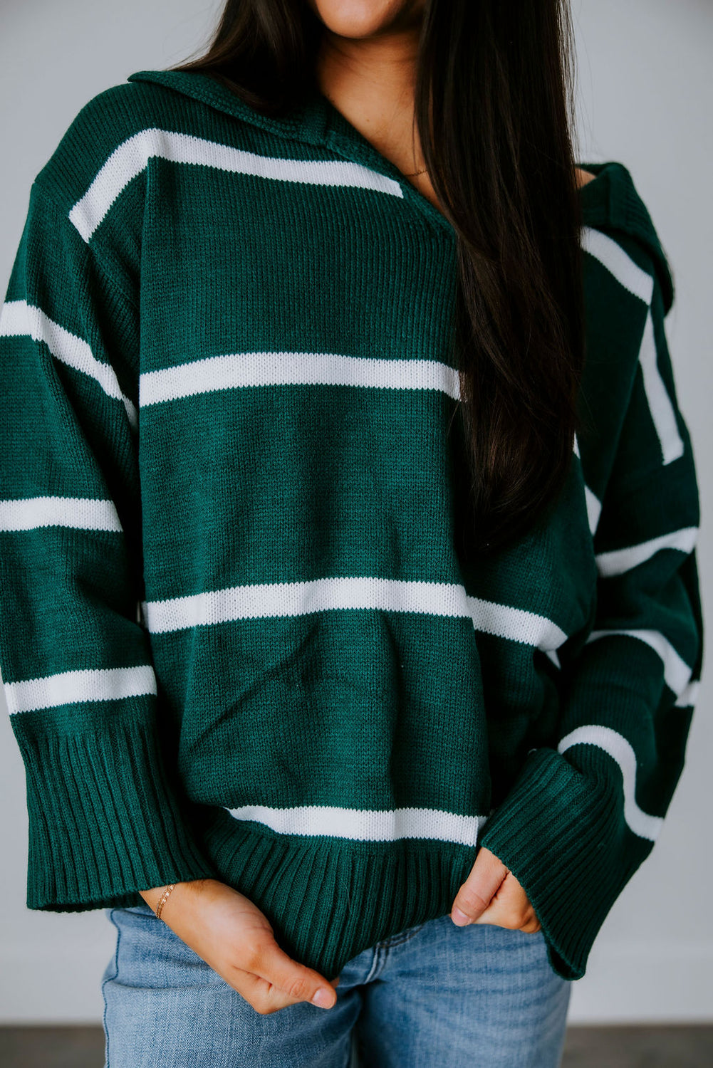 Jayne Collared Sweater