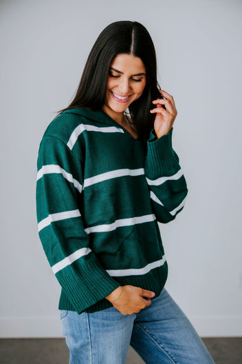 Jayne Collared Sweater