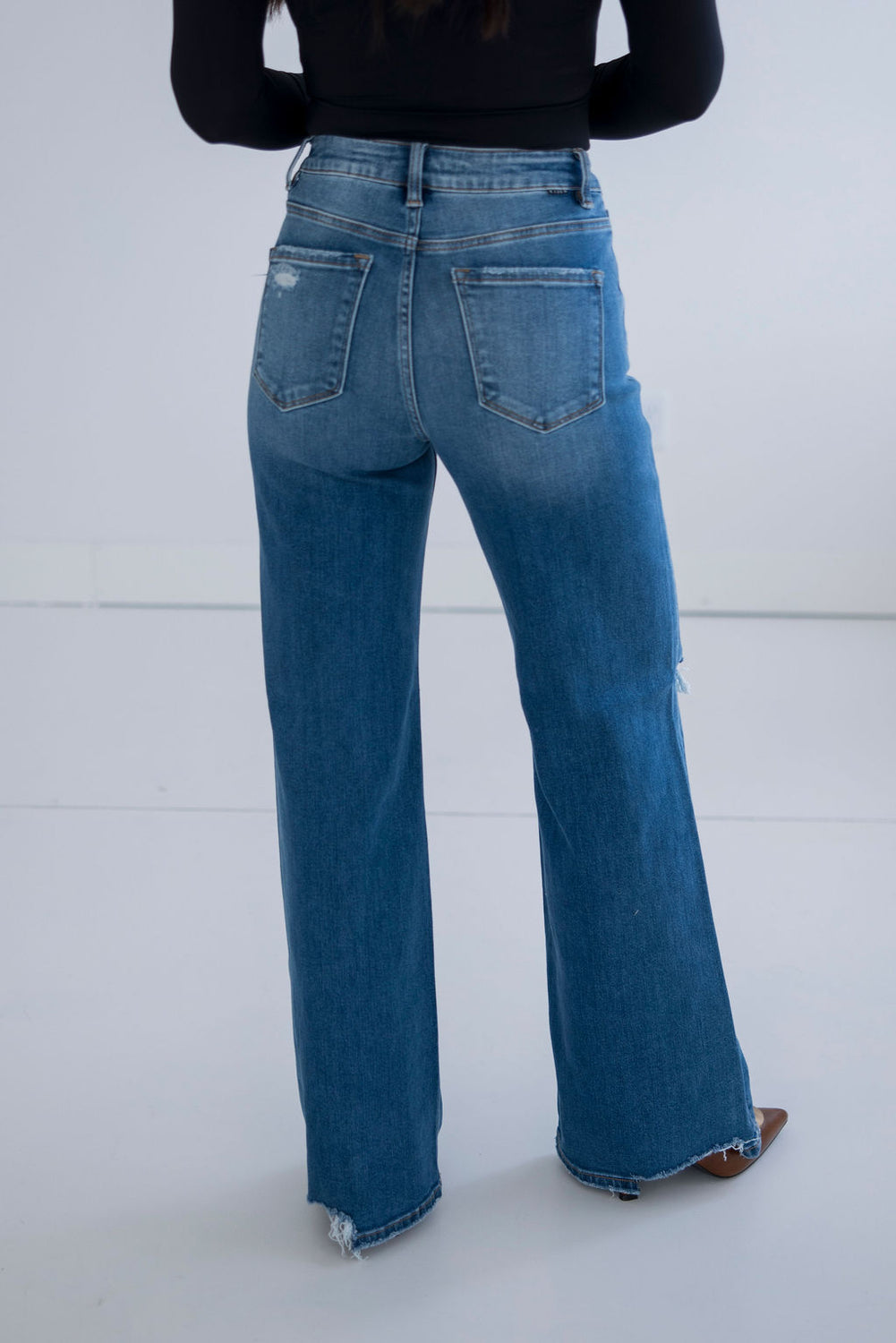 Jakob Risen Wide Leg Jeans