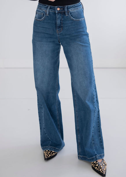 Attia Lovervet Wide Leg Jean product view