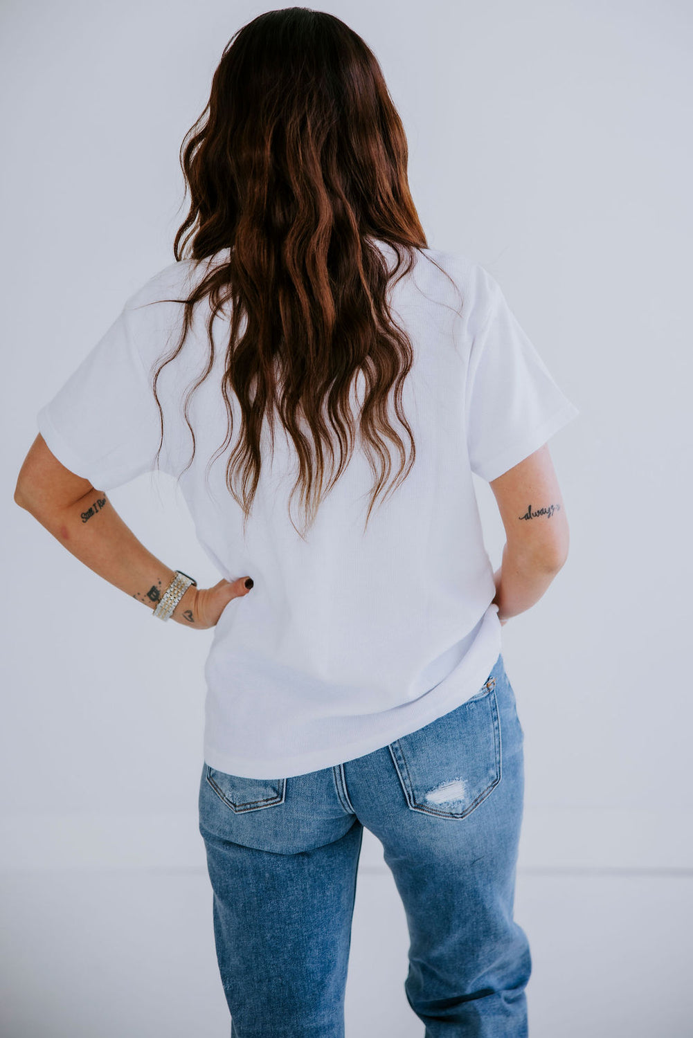 Westin Waffle Tee by Lily and Lottie