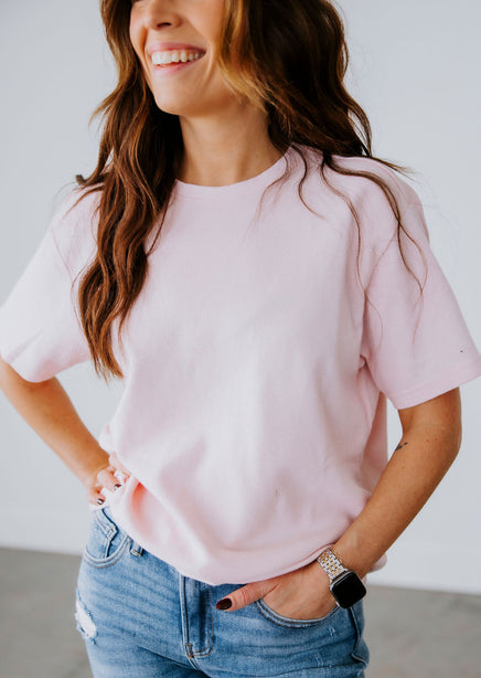 Westin Waffle Tee by Lily and Lottie product view