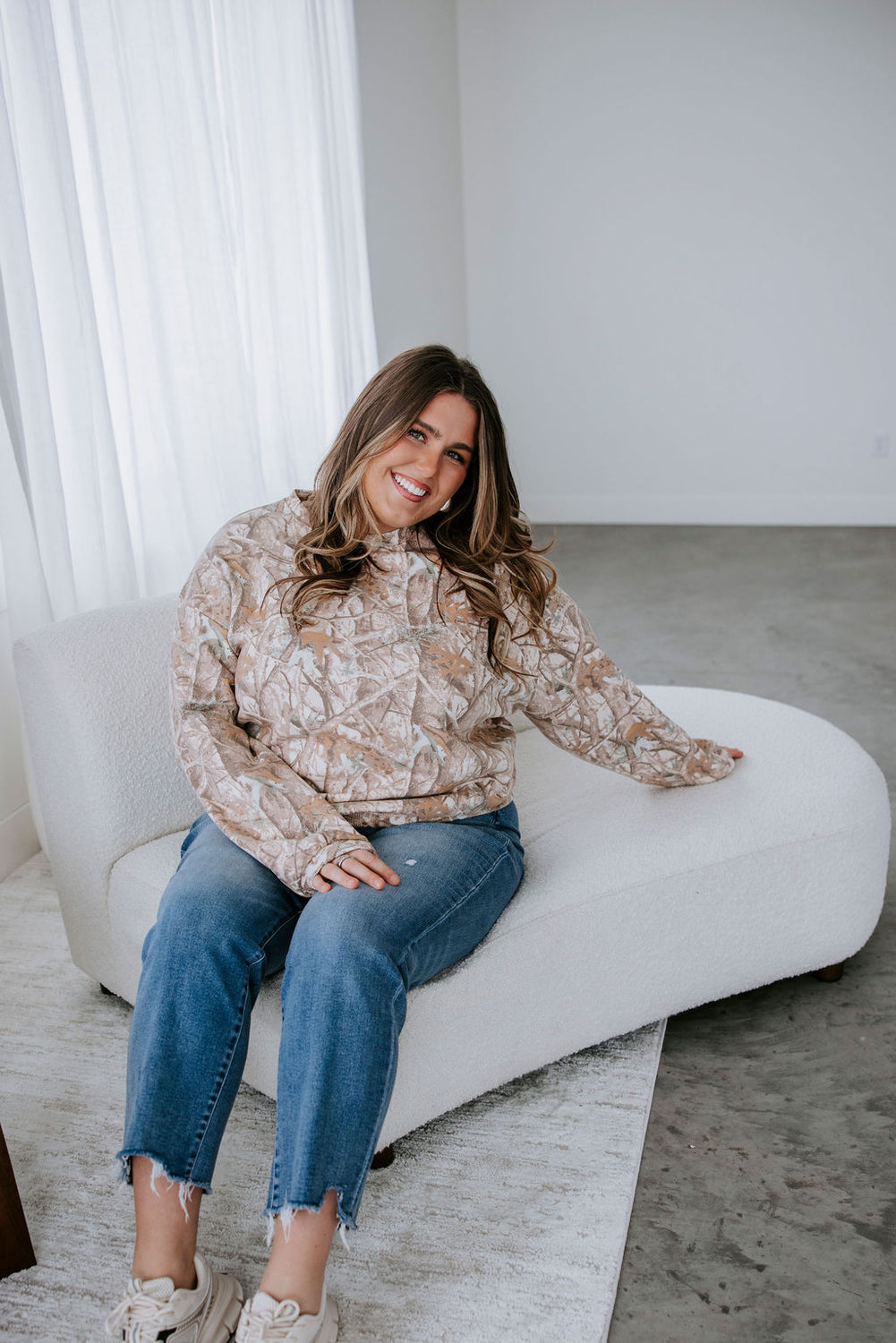 Buttercream Camo Crew by Lily & Lottie