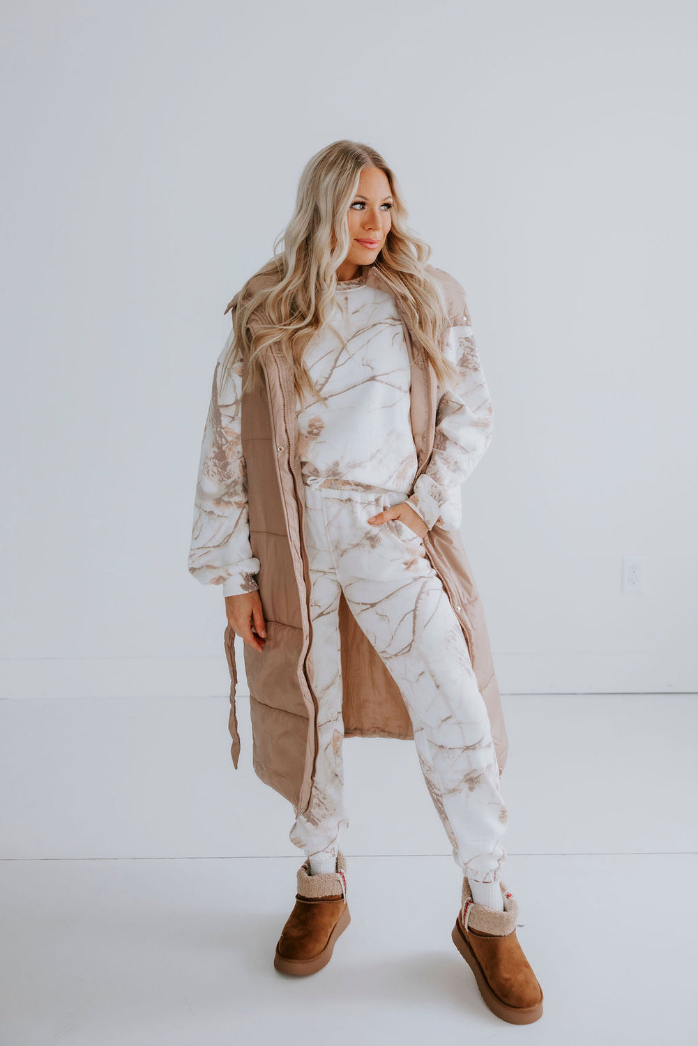 Sand Dune Camo Crew by Lily & Lottie