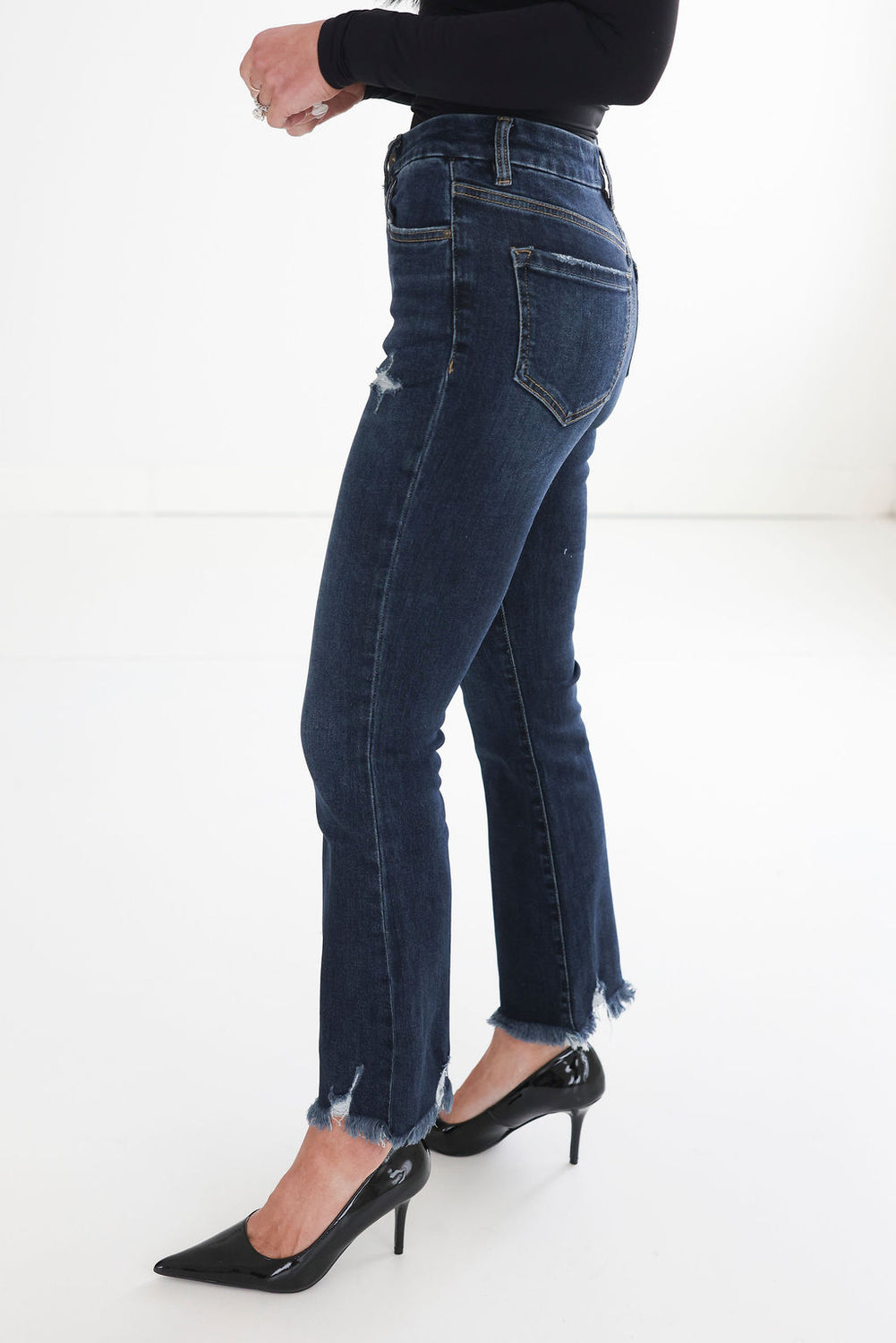 Veruca Mica Crop Flare Jean