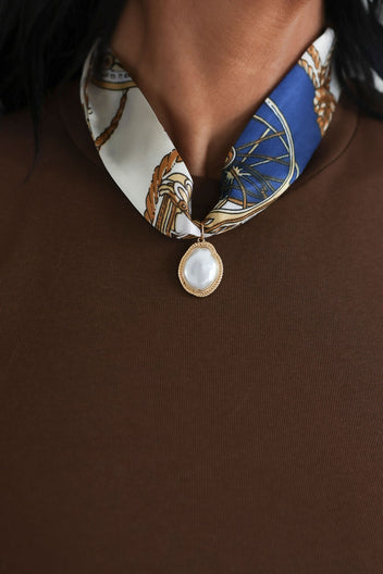 Monae Scarf Necklace