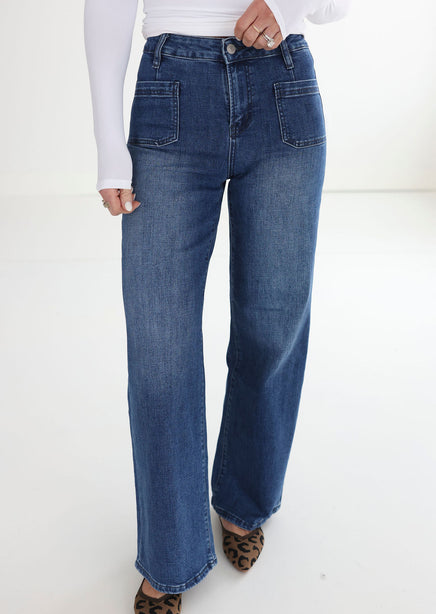 Westley Mica Wide Leg Jean product view