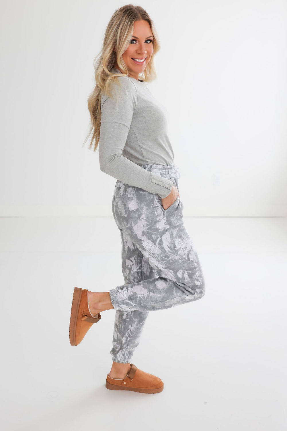 Fog Camo Joggers by Lily & Lottie