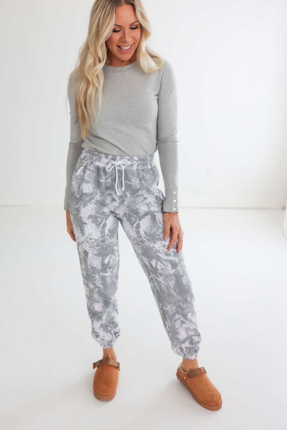 Fog Camo Joggers by Lily & Lottie