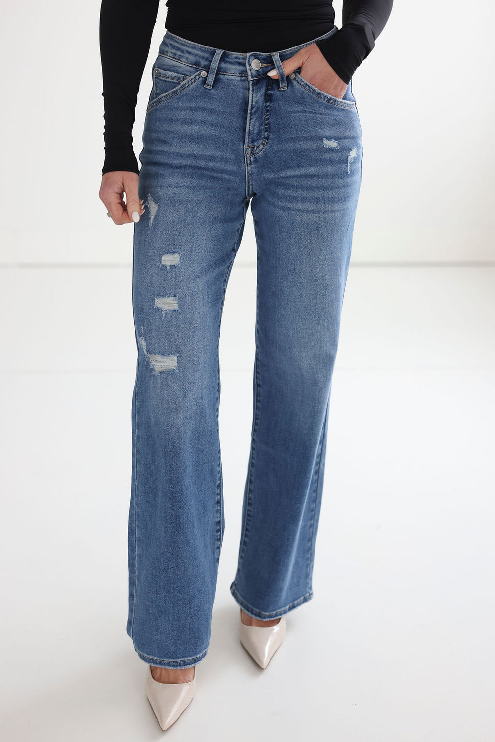 Jennie Mica Wide Leg Jeans