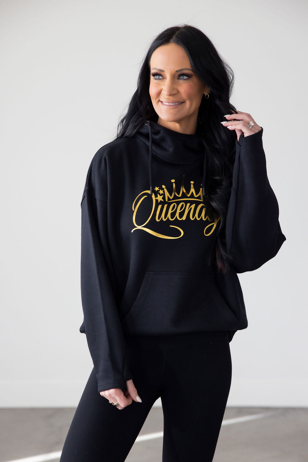image of Queenager Graphic Hoodie