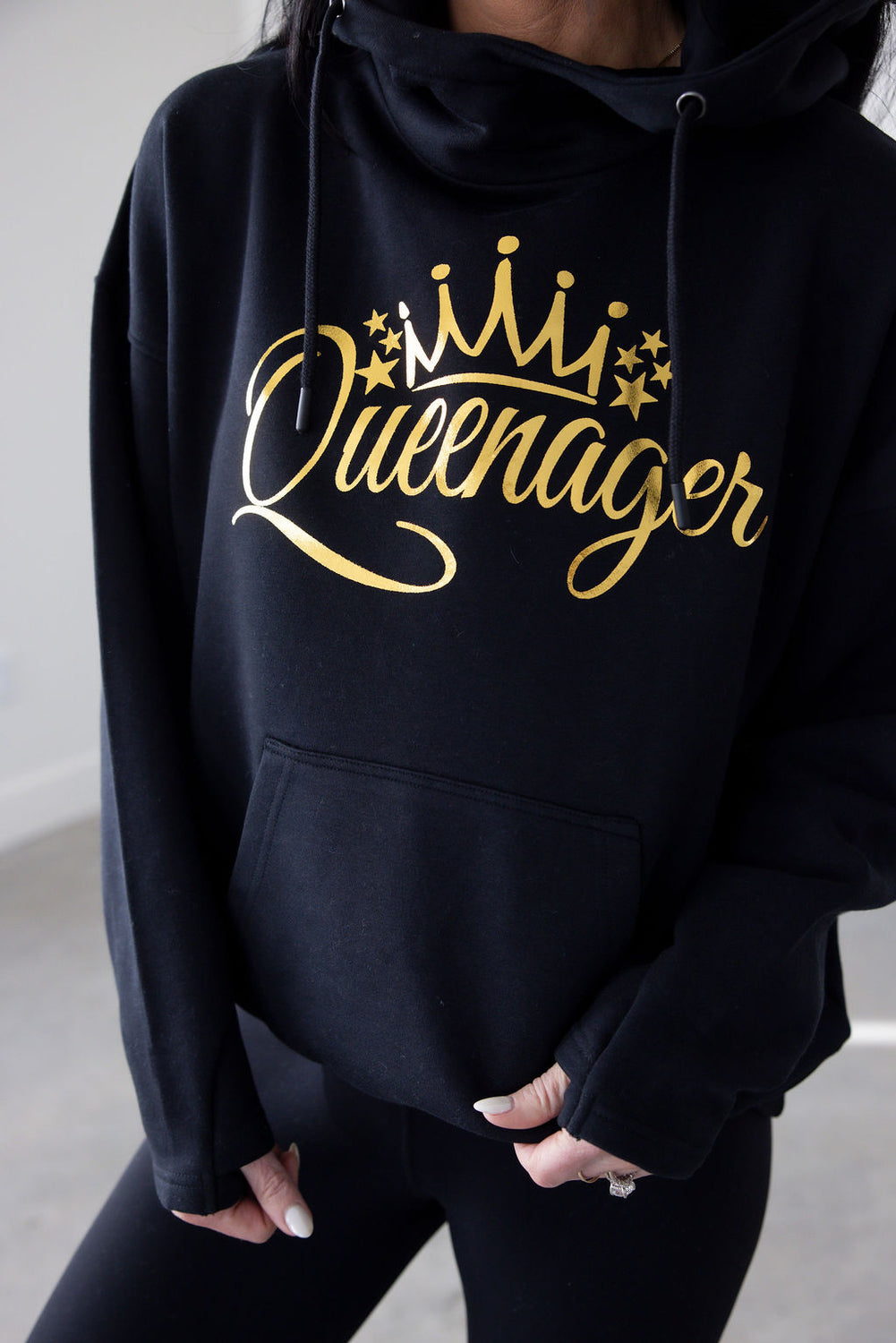 Queenager Graphic Hoodie