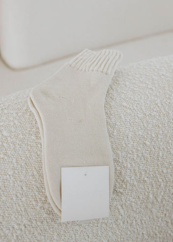 Chunky Knit Crew Socks