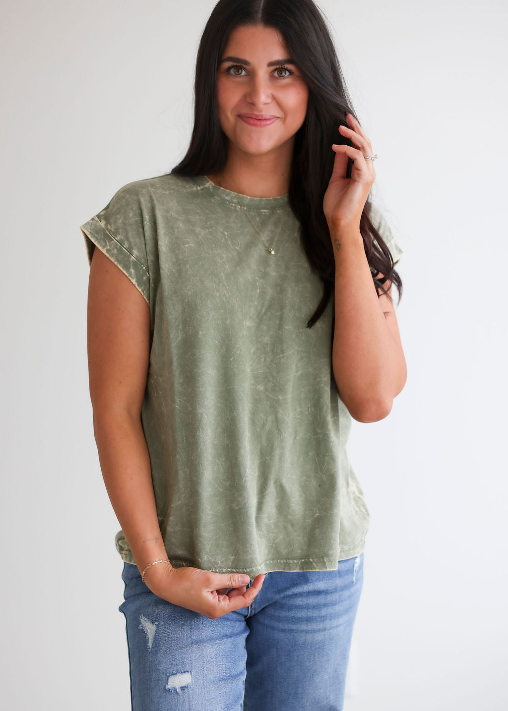 Zavier Crinkle Wash Tee