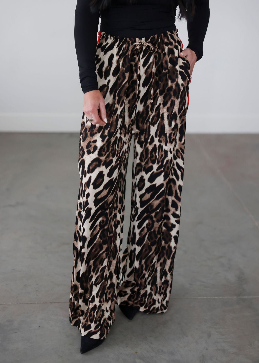 image of Robin Leopard Print Pants